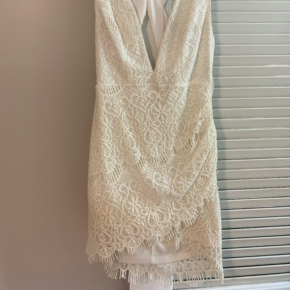 LF Flower Lace Formal Dress - Picture 5 of 9